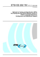Standard ETSI ES 202781-V1.1.1 3.8.2010 preview