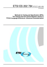 Standard ETSI ES 202784-V1.2.1 9.5.2011 preview