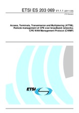 Standard ETSI ES 203069-V1.1.1 17.3.2011 preview