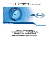 Standard ETSI ES 203259-V1.1.1 28.1.2015 preview
