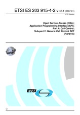 Standard ETSI ES 203915-4-2-V1.2.1 9.1.2007 preview