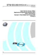 Standard ETSI ES 203915-4-4-V1.1.1 11.4.2005 preview