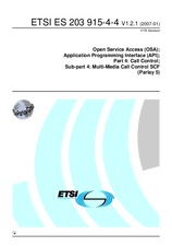 Standard ETSI ES 203915-4-4-V1.2.1 9.1.2007 preview