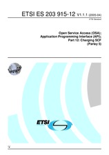 Standard ETSI ES 203915-12-V1.1.1 11.4.2005 preview