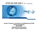 Standard ETSI ES 205200-1-V1.1.1 30.5.2013 preview