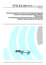 Preview ETSI ES 283012-V1.1.1 30.5.2006