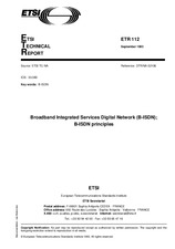 Standard ETSI ETR 112-ed.1 28.9.1993 preview