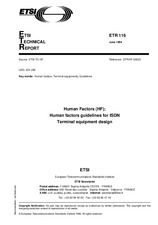 Standard ETSI ETR 116-ed.1 30.6.1994 preview