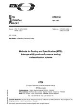 Standard ETSI ETR 130-ed.1 15.4.1994 preview
