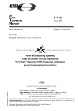Standard ETSI ETR 132-ed.1 15.8.1994 preview