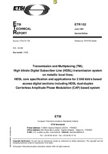 Standard ETSI ETR 152-ed.2 15.6.1995 preview