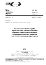 Standard ETSI ETR 152-ed.3 15.12.1996 preview