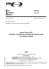 Standard ETSI ETR 166-ed.1 15.1.1995 preview