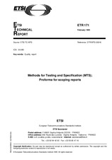 Standard ETSI ETR 171-ed.1 15.2.1995 preview