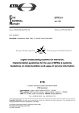 Standard ETSI ETR 211-ed.1 30.4.1996 preview