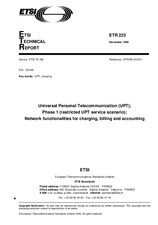 Standard ETSI ETR 223-ed.1 15.11.1995 preview