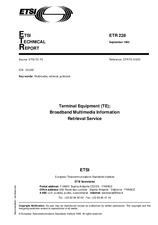 Standard ETSI ETR 228-ed.1 25.9.1995 preview