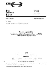 Standard ETSI ETR 230-ed.1 30.11.1995 preview