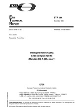 Standard ETSI ETR 244-ed.1 15.11.1995 preview