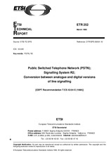 Standard ETSI ETR 252-ed.1 15.3.1996 preview