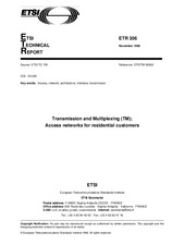 Standard ETSI ETR 306-ed.1 15.11.1996 preview