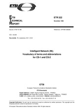 Standard ETSI ETR 322-ed.1 15.11.1996 preview