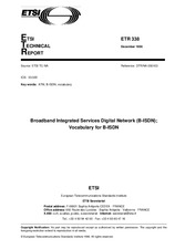 Preview ETSI ETR 338-ed.1 30.12.1996