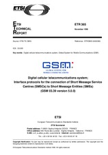 WITHDRAWN ETSI ETR 365-ed.1 30.11.1996 preview
