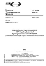 Standard ETSI ETS 300009-ed.1 12.12.1991 preview
