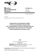 Standard ETSI ETS 300011-3-ed.2 31.3.1998 preview
