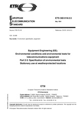 Standard ETSI ETS 300019-2-3-ed.1 15.5.1994 preview