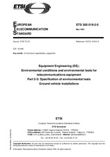 Standard ETSI ETS 300019-2-5-ed.1 15.5.1994 preview