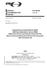 Standard ETSI ETS 300049-ed.1 31.1.1992 preview