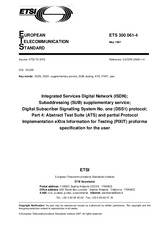 Standard ETSI ETS 300061-4-ed.1 30.5.1997 preview