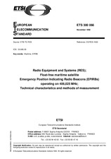 Standard ETSI ETS 300066-ed.1 30.11.1992 preview