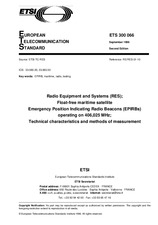 Standard ETSI ETS 300066-ed.2 15.9.1996 preview