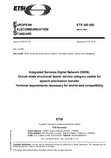 Standard ETSI ETS 300083-ed.1 31.3.1993 preview