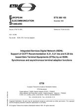 Preview ETSI ETS 300103-ed.1 31.12.1990