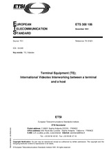 Preview ETSI ETS 300106-ed.1 31.12.1991
