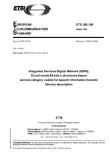 Preview ETSI ETS 300109-ed.1 27.8.1992