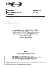 Preview ETSI ETS 300110-ed.1 27.8.1992