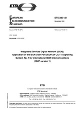 Preview ETSI ETS 300121-ed.1 22.12.1992