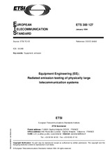 Standard ETSI ETS 300127-ed.1 10.1.1994 preview