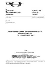 Standard ETSI ETS 300175-5-ed.3 30.12.1997 preview