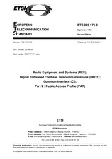 Standard ETSI ETS 300175-9-ed.2 30.9.1996 preview