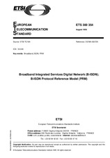 Standard ETSI ETS 300354-ed.1 9.8.1995 preview