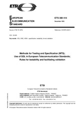 WITHDRAWN ETSI ETS 300414-ed.1 15.12.1995 preview