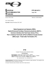 Standard ETSI ETS 300497-3-ed.1 31.8.1996 preview
