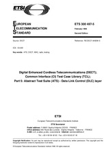 Standard ETSI ETS 300497-5-ed.2 15.2.1998 preview