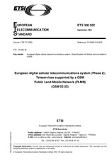 Standard ETSI ETS 300502-ed.1 30.9.1994 preview